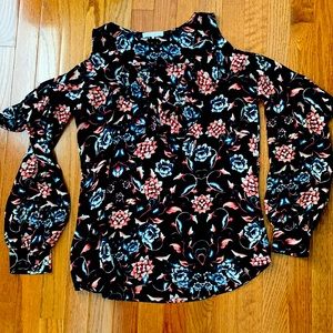 Parker Floral Blouse, Size M